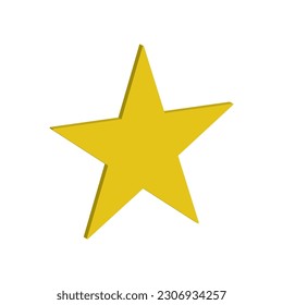 Sternsymbol Vektorgrafik-Logo-Design