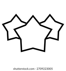 Sternsymbol-Vektor. Sternbild-Symbol mit Twinkling. Funkelndes Symbol. Leuchtendes Burst-Logo.