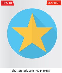 Star Icon vector.Flat design