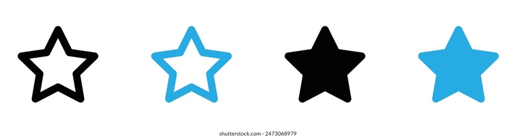 Star Icon Versatile Decoration for Various Festive and Celebratory Themes