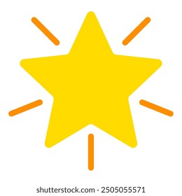 Star icon for web, app, infographic, etc