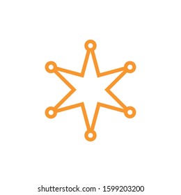 Star Icon for Web and Decoration