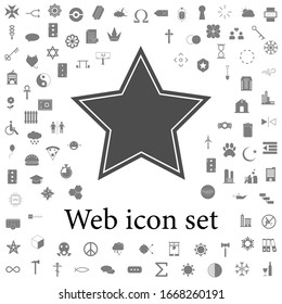star icon. web icons universal set for web and mobile