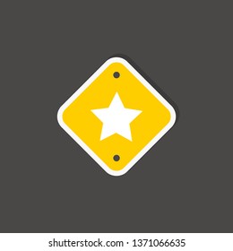 star icon. web sign