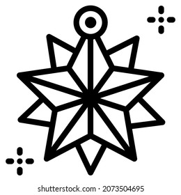 icono de estrella para sitio web, aplicación, impresión, documento, diseño de afiches, etc.