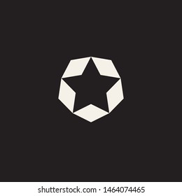 Star icon for website design and development, app development. Simple pictogram icon. Element of star for mobile concept and web apps. Black and white vector illustration for your design.