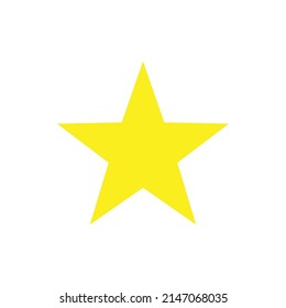 Icono de estrella para sitio web, presentación
