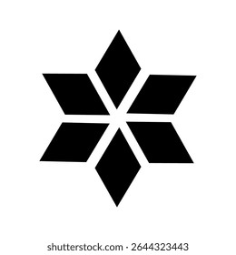  Icono de estrella sobre fondo blanco