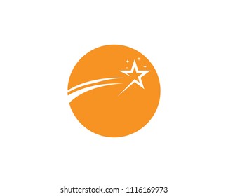 Star icons logo template vector