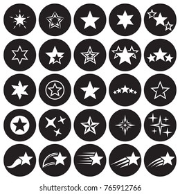 Conjunto de iconos de estrella