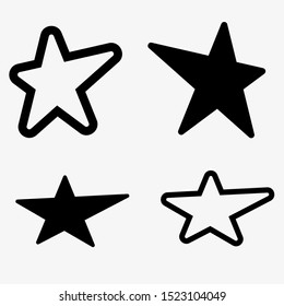 Star Icon Stock Vector (Royalty Free) 709917160