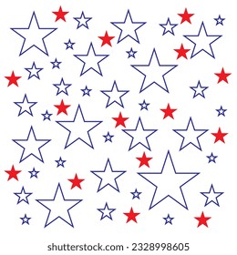 Star icons. Twinkling stars. Sparkles, shining burst. Christmas vector symbols isolated