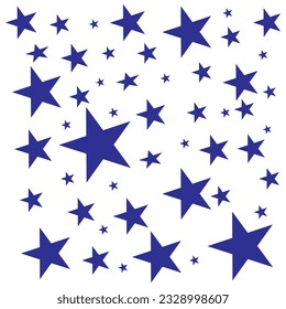 Star icons. Twinkling stars. Sparkles, shining burst. Christmas vector symbols isolated