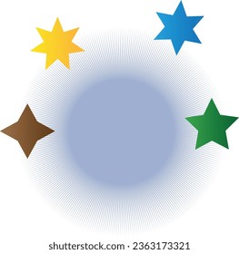 Star icons. Twinkling stars. Sparkles, shining burst. Christmas vector symbols isolated