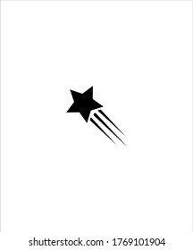 Sternsymbol, Vektorbeste flache Ikone.