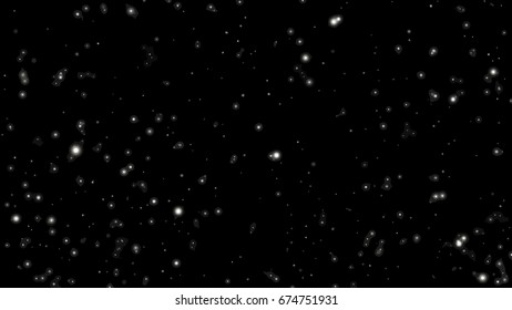 star illustration on dark background