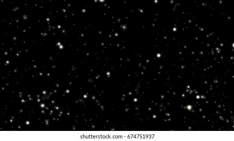 star illustration on dark background