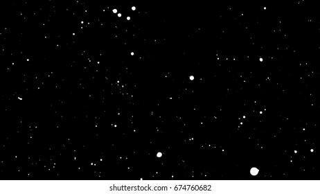 star illustration on dark background