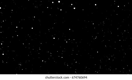 star illustration on dark background