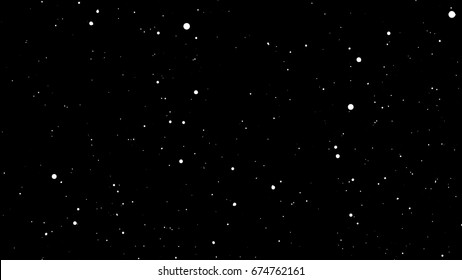 star illustration on dark background