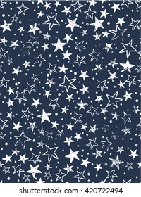 Star illustration vector / Stars background
