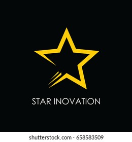 Star Inovation Logo Vector Template