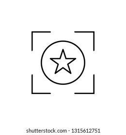 star, interface, rate icon. Element of marketing for mobile concept and web apps icon. Thin line icon for website design and development, app development. Premium icon