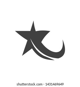 Star Isolated Flat Web Mobile Icon 