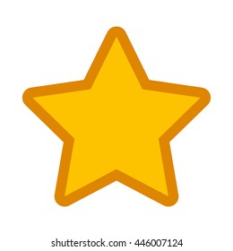 star isolated icon design, vector illustration  graphic 