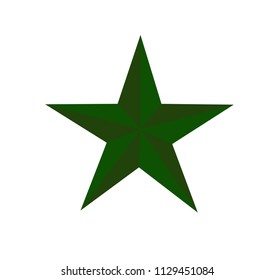star isolated on white background