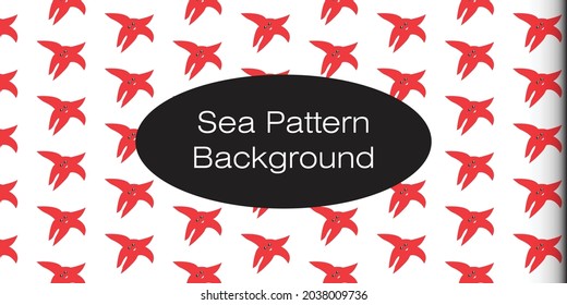 Star kid background. Adorable Cute animal ocean pattern background. you can use printing, pillow, backcover