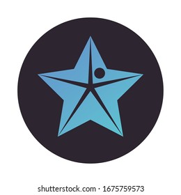 diseño de ilustración vectorial de icono de estilo de bloque de etiquetas