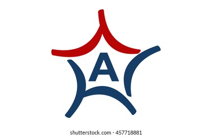 Star Letter A
