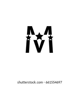 star letter M logo