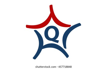 Star Letter Q