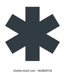 Star of Life Vector Icon