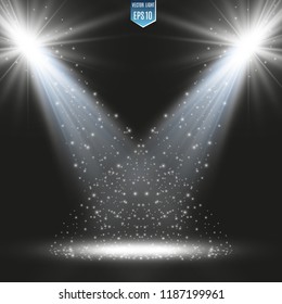 Star light. Beautiful star. Light from above. An excellent background for illustration. Beautiful light.
