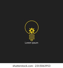 star light bulb vector,starlight logo vector icon eps 10