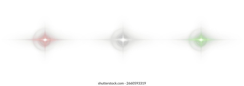 Luz de estrella con luz de estrella de color, haz brillante y galaxia de fondo png.