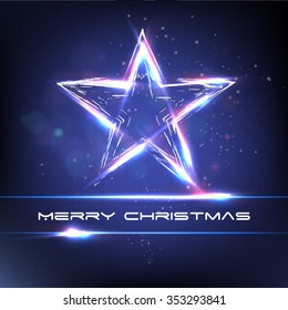 Star light. Merry christmas.