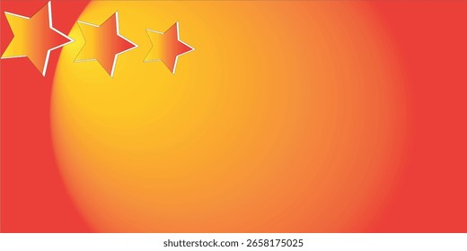 Estrella Luz Naranja Amarillo Rojo Tres Izquierda Superior