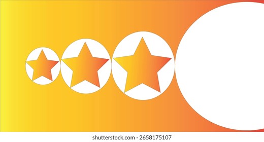 Estrella Luz Naranja Amarillo Rojo Tres Centro