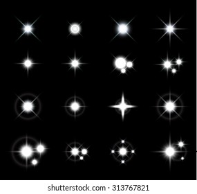 Star light vector sets