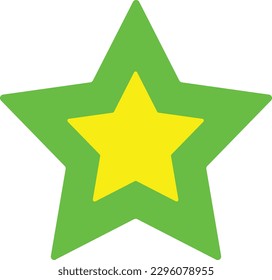 star like rating favorite rate Flat