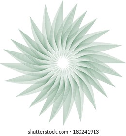 Star line art abstract vector background