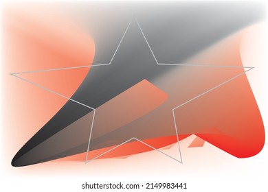 STAR LINE BACKGROUND FULL GRADATION OF BLACK AND RED COLORS