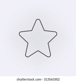Star line icon