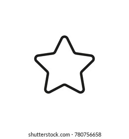 Star Line Icon