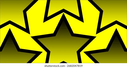 Sternzeilensymbol 3d. Vektorgrafik.