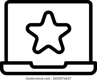 star line icon illustration vector